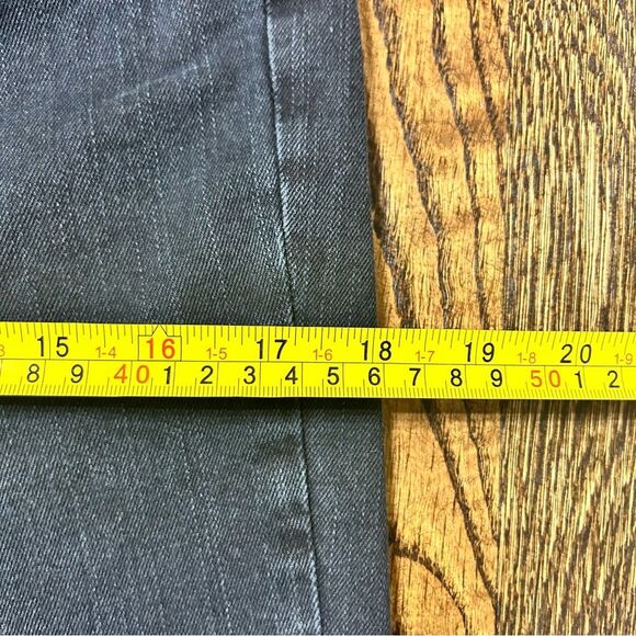 LRL Lauren Jeans Co. Ralph Lauren classic straight black jeans Size 6. 5 pockets - Picture 6 of 13